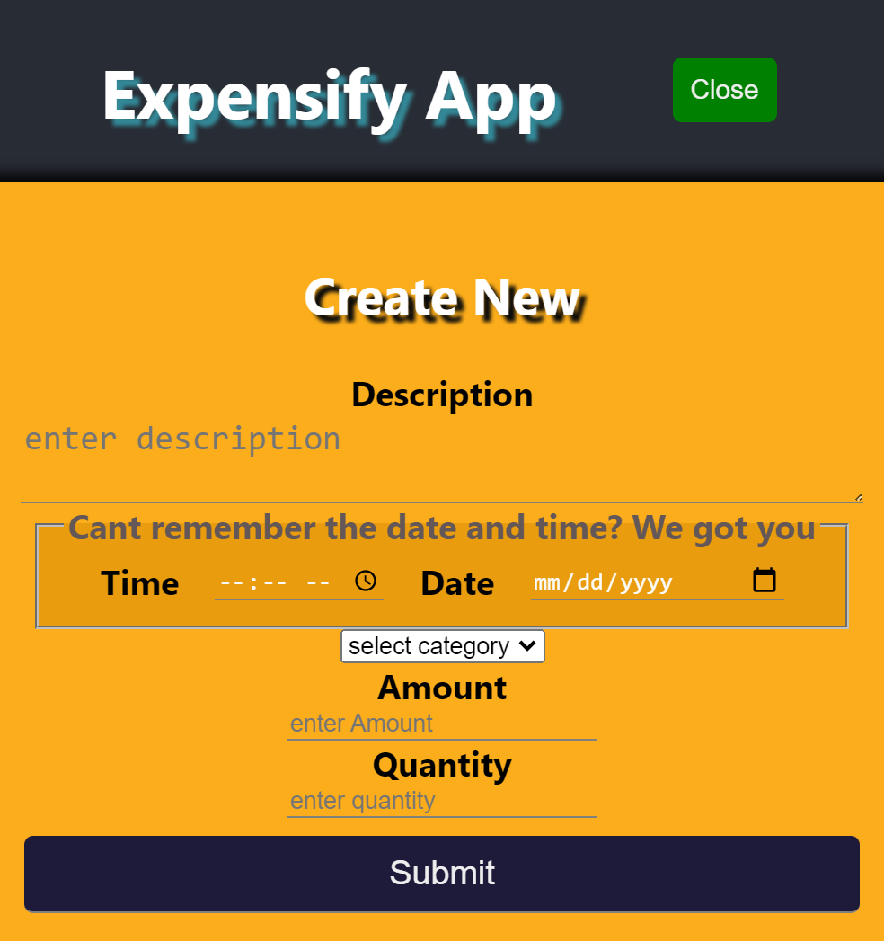 expensify app